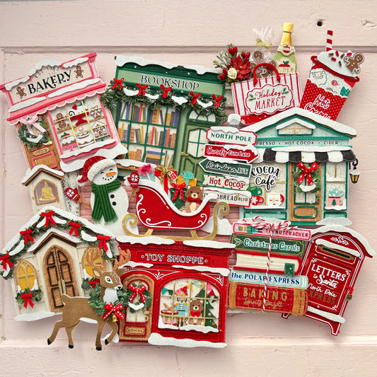 Ready-To-Ship  INDIVIDUAL PIECES from "Christmas in the Village" 2025 collection